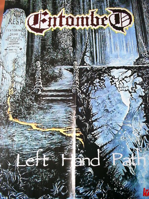 ENTOMBED - LEFT HAND PATH - POSTER 45 cm x 57 cm - DEATH METAL TOP