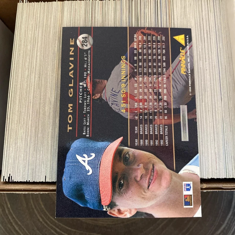 Juego completo Pinnacle Baseball Series 2 1994 271-540 (270 tarjetas) Foto 2 de 2