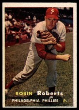 Top 10 Robin Roberts Baseball Cards 29