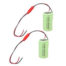 None Functional LR14 C Dummy Cell For External Power Adapter Connection JST