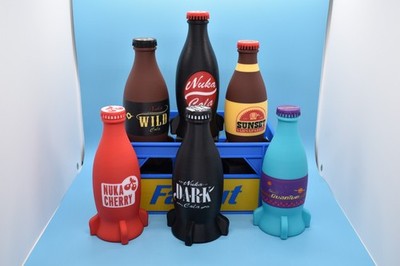 Nuka- Prop Cola 6 Bottle Set Beverage and Crate - Unofficial Prop (3D - printed)