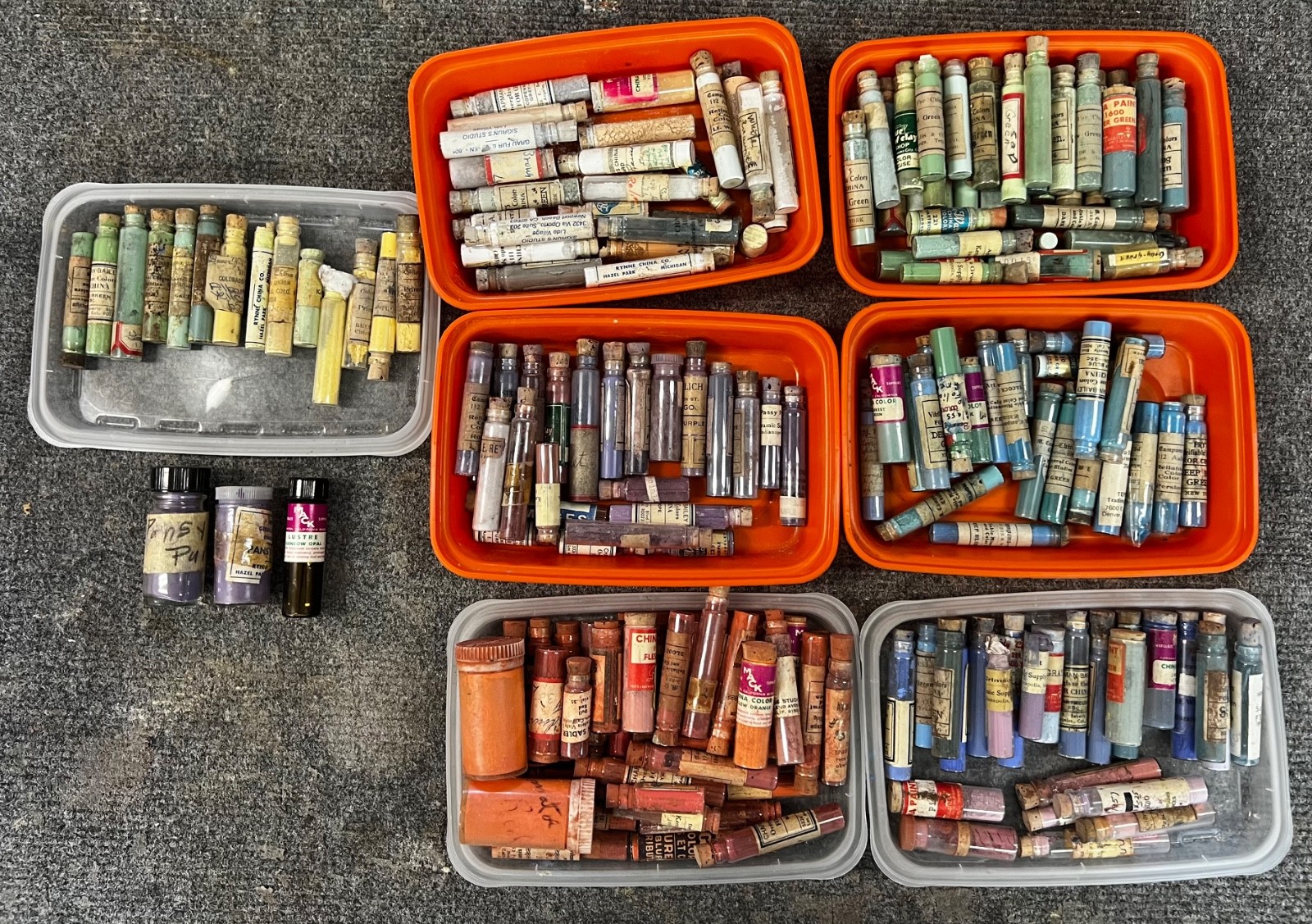 China Paint Porcelain Dry Powder Various Manufacturers Most Full