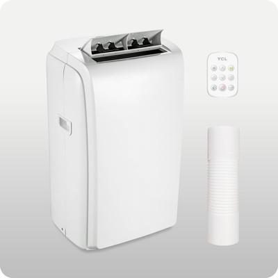 Mobile Klimaanlage 12000 BTU inkl. Heizfunktion für den Winter, Raumentfeuchtung