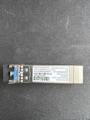 ERICSSON RDH 102 47/25 R1A CPRI & 1000BASE-LX VHT SFP