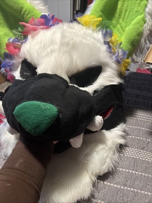 Large Canine Fursuit Big Teeth!