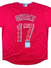 Shohei Ohtani SIGNED Los Angeles Angels Custom Baseball Jersey w/ PSA COA