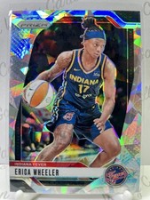 2024 Panini Prizm WNBA Ice Prizms #61 Erica Wheeler Indiana Fever