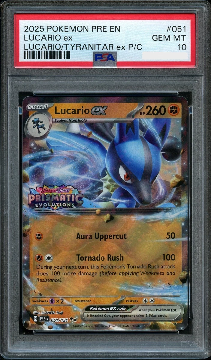 Lucario Pokémon TCG Professional Sports Authenticator (PSA
