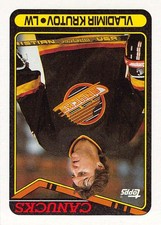1990-91 Topps #380 Vladimir Krutov NM-MT Canucks