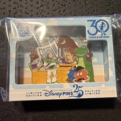 2025 Disney Parks Toy Story 30th Anniversary Buzz Woody Mini Jumbo LE 1500 Pin