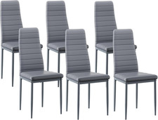 Set Sedie Sala Da Pranzo 6, Sedie Da Cucina Soggiorno Imbottite Moderne, Adatto 