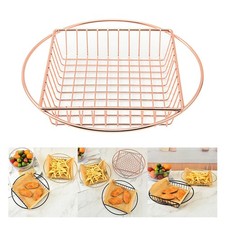 Fry Basket Kitchen Accessories Practical Drain Basket Serving Food Multiuse