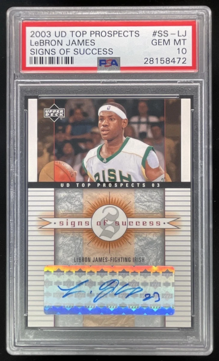 2003-04 Upper Deck UD Top Prospects - LeBron James #SS-LJ for sale