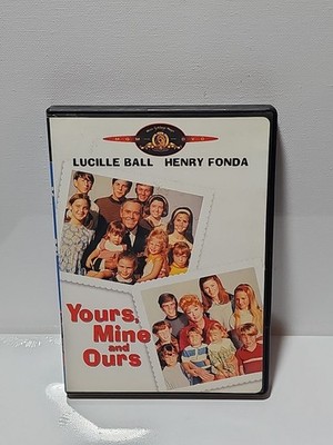 Yours, Mine and Ours DVD Lucille Ball Henry Fonda Van Johnson Louise Troy