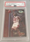 1997 BOWMAN'S BEST TECHNIQUES REFRACTOR #T2 MICHAEL JORDAN PSA 9
