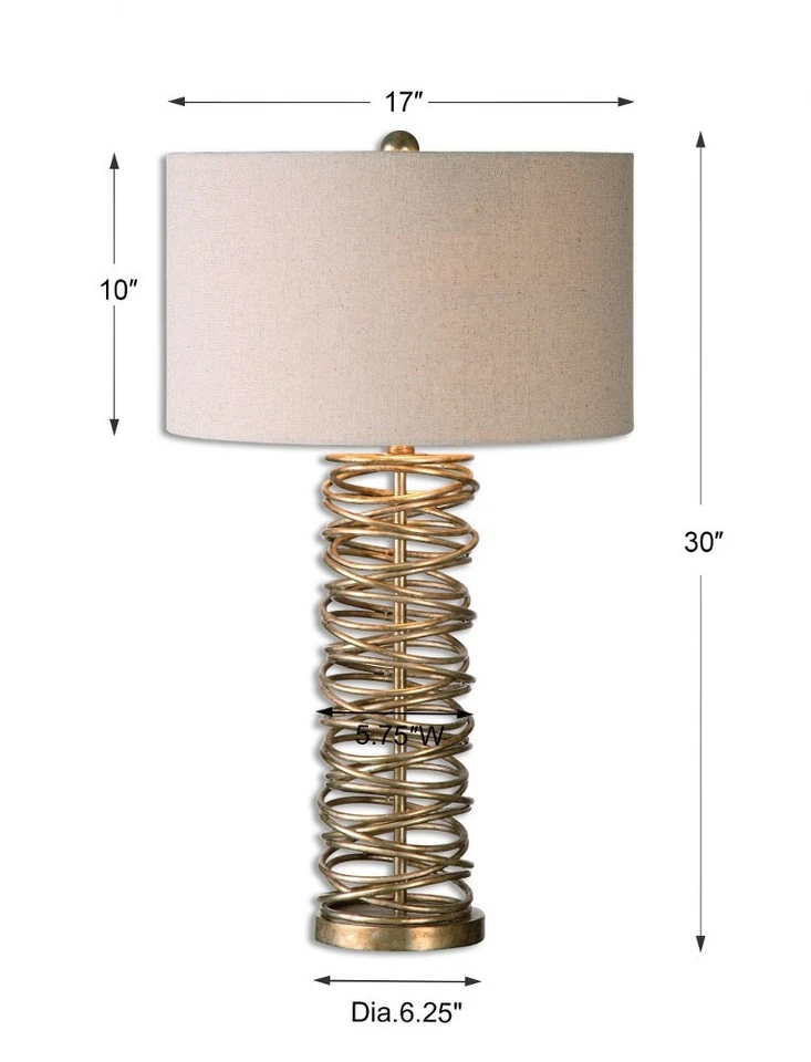 Amarey - 1 Light Table Lamp - 17 inches wide by 17 inches deep Lamps Uttermost - Image 4 of 4