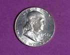 1963- Franklin Half Dollar  #P34588