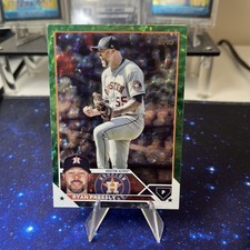 2023 Topps #228 Ryan Pressly Green Foil #/499 Houston Astros
