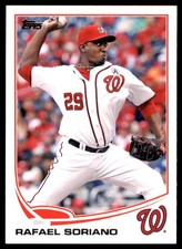 Rafael Soriano 2013 Topps Update #US61 Nationals MLB READ FREE SHIP AutographDen