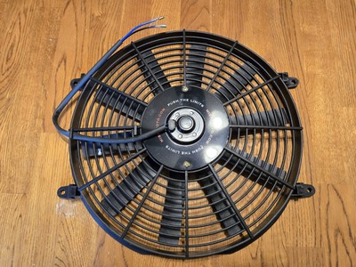 Mishimoto 14'' Universal Slim Line High-Flow 1300 CFM Radiator Cooling Fan