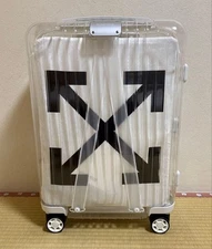 Rimowa Off-White 36L Clear 4-wheels Carry Case Suitcase