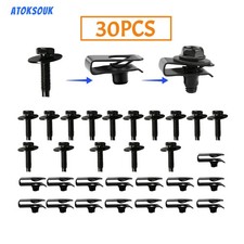 30pcs For Dodge Viper M6 24mm Body Bolts Unut Clips Engine Splash Shield 30pcs For Dodge Viper M6 24mm Body Bolts Unut Clips Engine Splash Shield