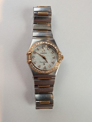 OMEGA Constellation Ladies Diamond Watch Two-Tone Steel & 18K Gold