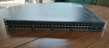 Cisco Catalyst 2960 (WS-C2960X-48FPD-L) 48 Ports Rack Mountable Switch