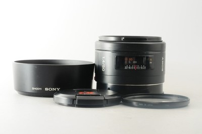 US Duty Paid Near Mint Sony 50mm F/1.4 SAL50F14 Prime A mount Lens  W/Food #4797