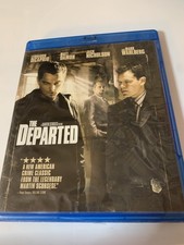 The Departed (2006) Blu Ray Leonardo DiCaprio Matt Damon Jack Nicholson Scorsese