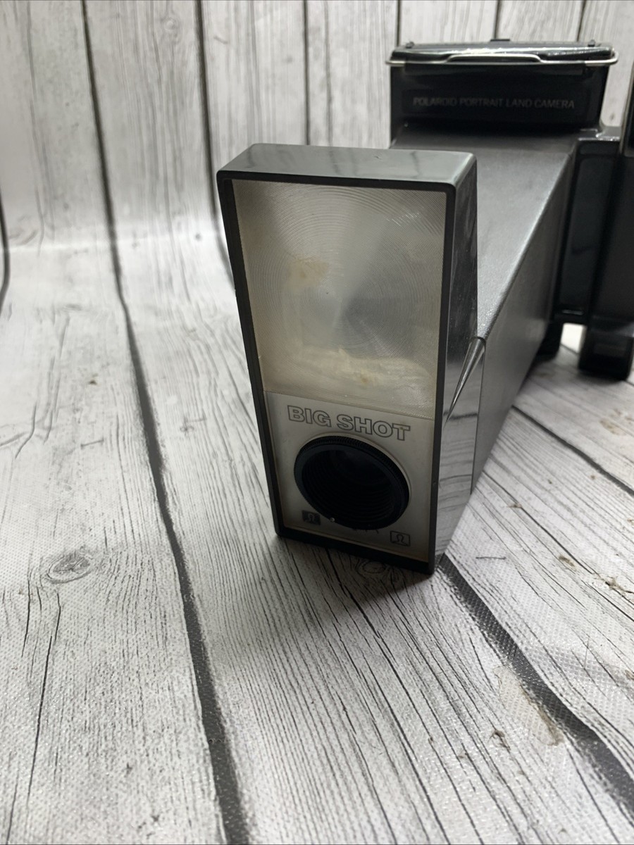 Polaroid Big Shot Portrait Land Camera Andy Warhol Untested As
