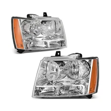 AUTOSAVER88 Headlights Assembly Compatible with 2007-2013 Chevy Avalanche /07...