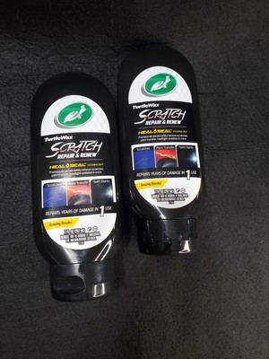 2 Turtle Wax 50935 Scratch Repair & Renew Removes Water Spots & Scratch 7 oz.
