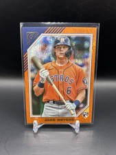 2022 Topps Gallery Jake Meyers #178 Orange Rookie RC /10 Astros A13