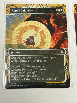 Repel Calamity Borderless Secrets of Strixhaven Mystical Archive 8
