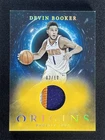 2020-21 Panini Origins Devin Booker #OM-DB Gold Memorabilia Patch Suns /10