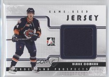 2008-09 ITG Heroes and Prospects Game Used Jersey Silver /100 Blake Comeau 0c3