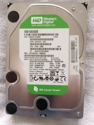 WD 1TB WD10EADS SATA 3.5 HDD 57Hrs CDI Tested Wiped Excellent Low Use