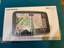 TomTom Go 6200 Large 6" Car Van Sat Nav Wifi Traffic World Handsfree