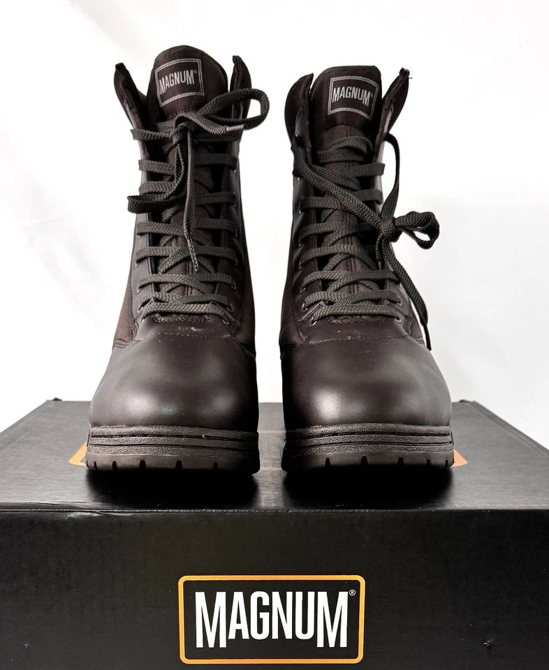 Magnum Men’s 13W Classic 7980W Duty Boots  Wide Dark Brown– New in Box - Image 3 of 4