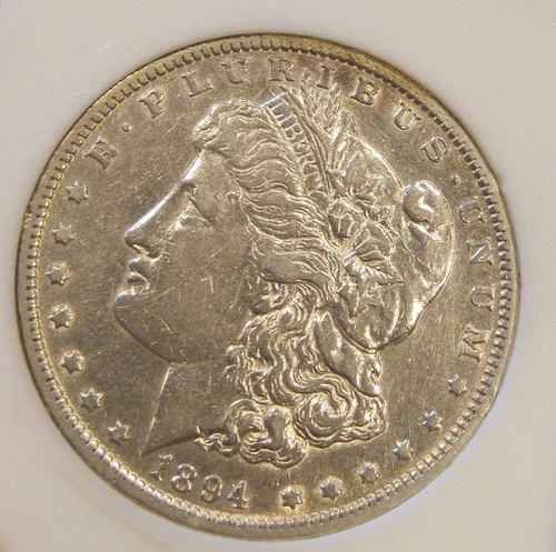 1894 O Morgan silver dollar - RARE, Circulated, AU Condition 5156