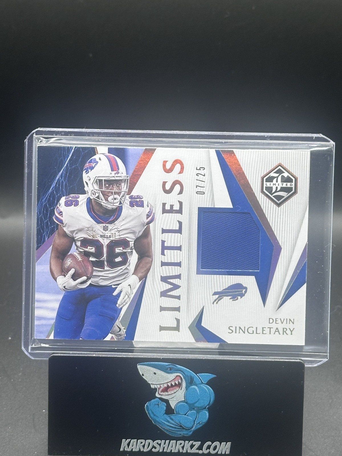 Devin Singletary Panini Plates & Patches Rookie Patch Autographs #DSI Base