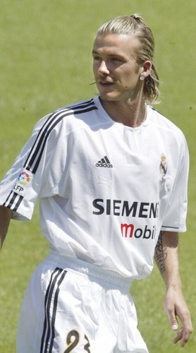 BECKHAM REAL MADRID 2003/2004 SHIRT MAGLIA CALCIO FOOTBALL SOCCER CAMISETA - Foto 4 di 14