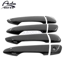 Gloss Black Door Handle Cover W/2 SMT KH For Lexus IS350 F Sport Sedan 3.5 2022