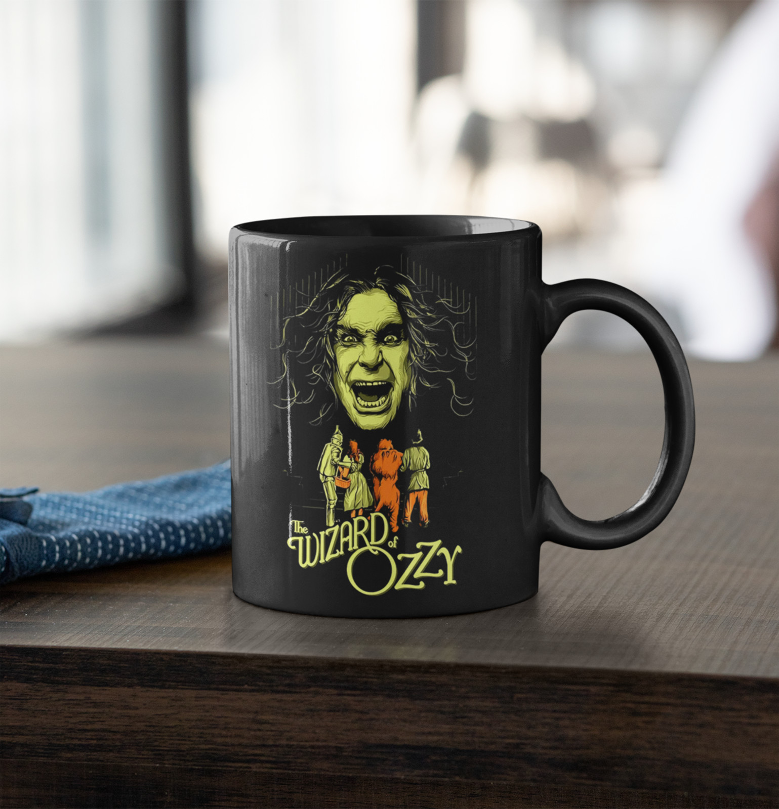 OZZY OSBOURNE Legendary Mug Cup Black 11oz Gifl For Fan Love 11Oz