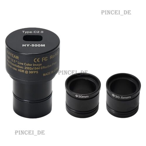 HAYEAR HY-500M 5MP Microscope Camera Digital Electronic Eyepiece USB Camera - Bild 1 von 9