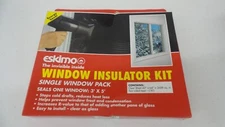ESKIMO THE INVISIBLE INSIDE WINDOW INSULATOR KIT SINGLE WINDOW PACK 42" X 64"