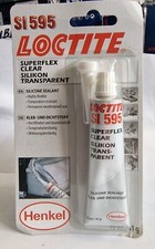 Loctite SI595 Superflex Clear Silikon Transparent Silicone Sealant 41g A1561
