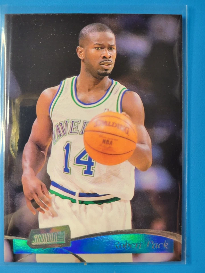 1997-98 Stadium Club Dallas Mavericks Basketball Card #164 Robert Pack - Image 2 of 2