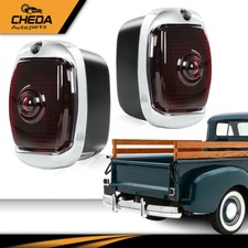 Rear Tail Lamp Lights Lh Rh Fit For 1940-53 Chevy First Series Pickup Truck Rear Tail Lamp Lights Lh Rh Fit For 1940-53 Chevy First Series Pickup Truck